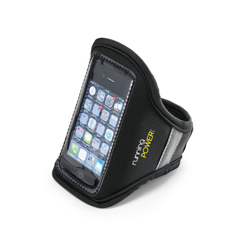 Braçadeira para celular.