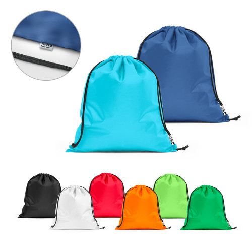Sacola tipo mochila em rPET